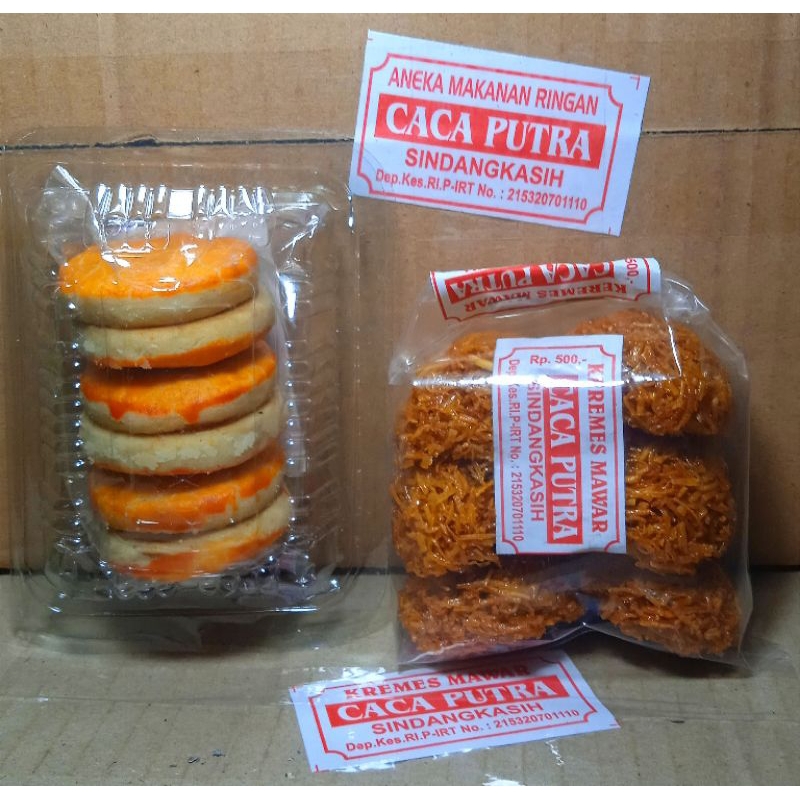 

Termurah - paket Kue kacang dan kremes isi 6 pcs