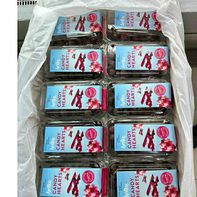 

Anggur Candy Hearts Australia seedless wangi permen | Anggur rasa permen | pack