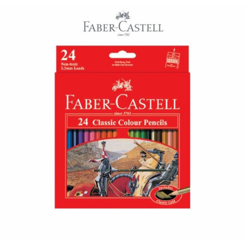 

Pencil Warna Faber-Castell 24 Classic
