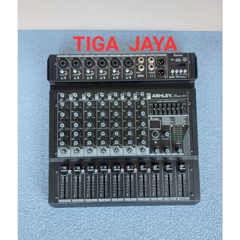 Mixer Audio Ashley Remix 802 Remix802 Original 8 Channel