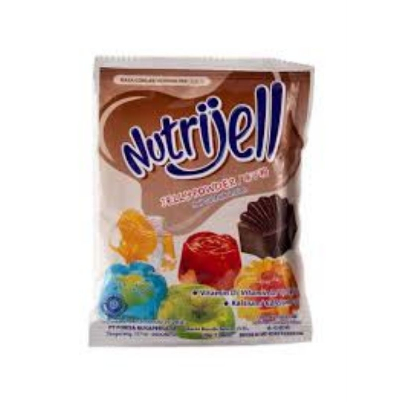 

Nutrijell Nutrijel sachet COKLAT 20gram