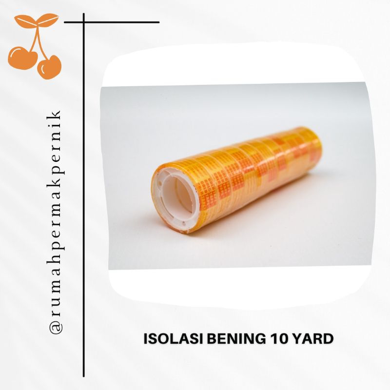 

Isolasi/ Selotip Kecil Bening
