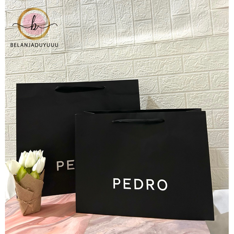 Paper Bag PEDRO Terbaru Original Store 100% ( Ready Stock JKT )