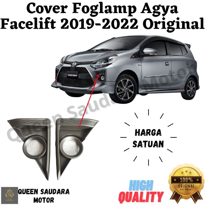 Cover Foglamp Agya Facelift 2019-2022 Original