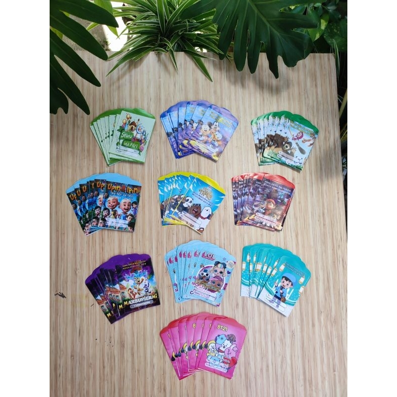 

Amplop lebaran ( Paket Usaha). 50 Pack dapat 400 amplop sudah dilem