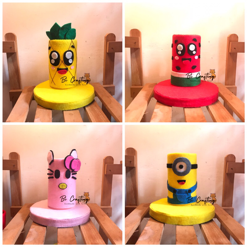 

(READY STOCK) Tempat pensil dari botol bekas | FREE TAMBAH NAMA | botol 600ml & 1L