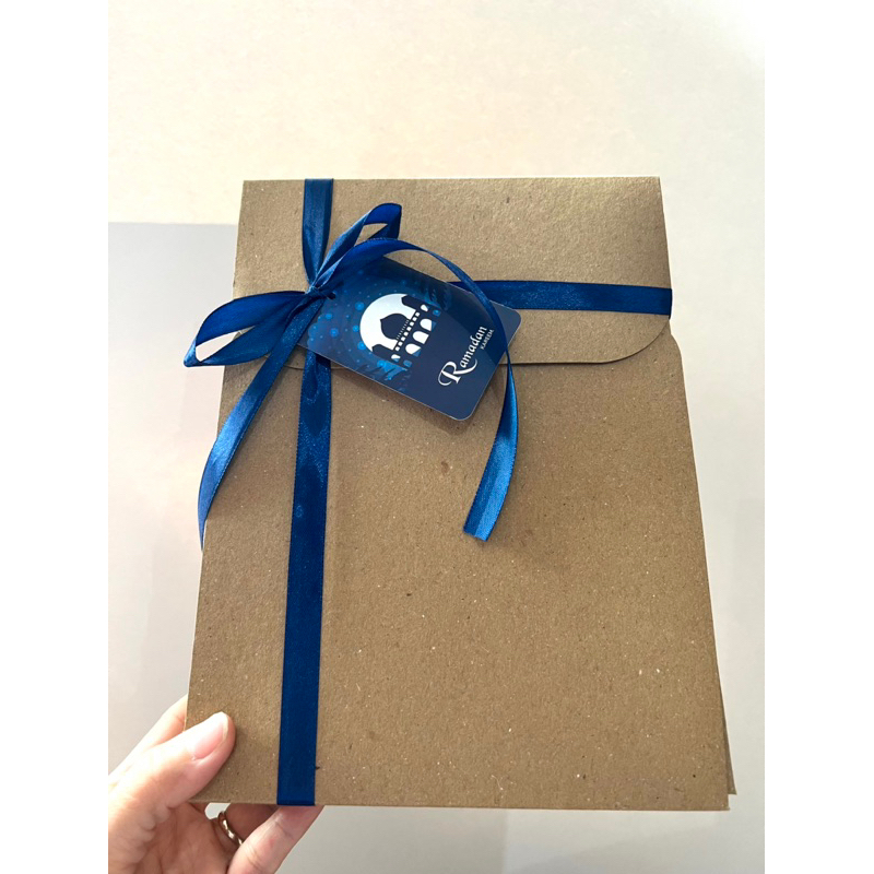 

Box kraft clothing size 18x24x6 +pita+handtag