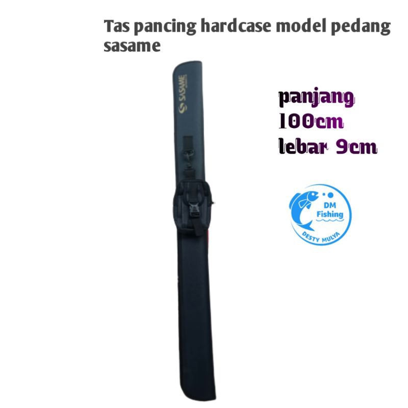 TAS PANCING HARDCASE SASAME MODEL PEDANG HITAM