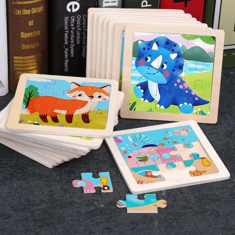 Mainan Puzzle Kayu Anak Wooden Puzzle Jigsaw Puzzle
