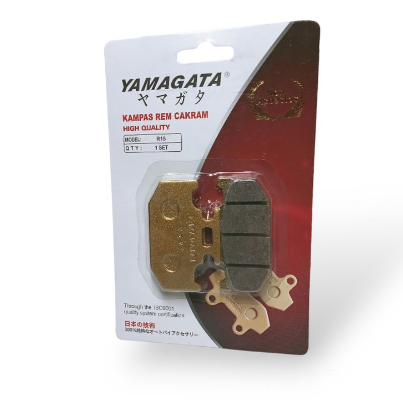 Discpad Kampas Rem Cakram Belakang R15 V3 Yamagata