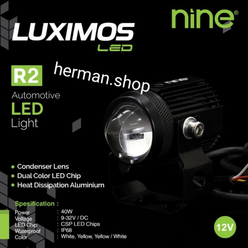lampu tembak laser luximos r2 9nine / lampu laser lumixos 9nine r2 / lampu tembak 9nine lumixos r2 /