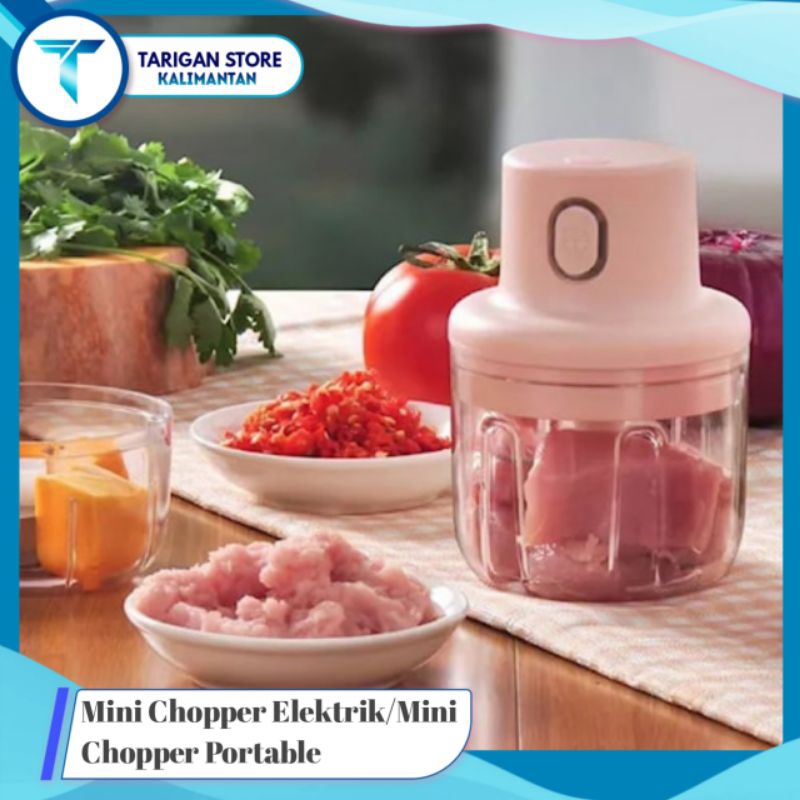 Blender mini elektrik multifungsi/blender mini chopper portable
