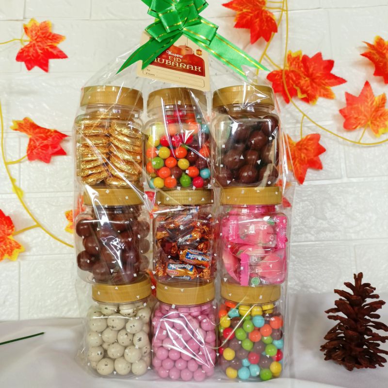

Parcel Coklat Murah isi 9 Toples | Coklat Lagie Mini Toples | Paket Lebaran | Idul Fitri