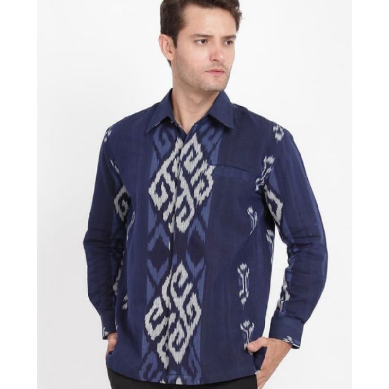 BAJU TENUN- BAJU TENUN PRIA- KEMEJA TENUN