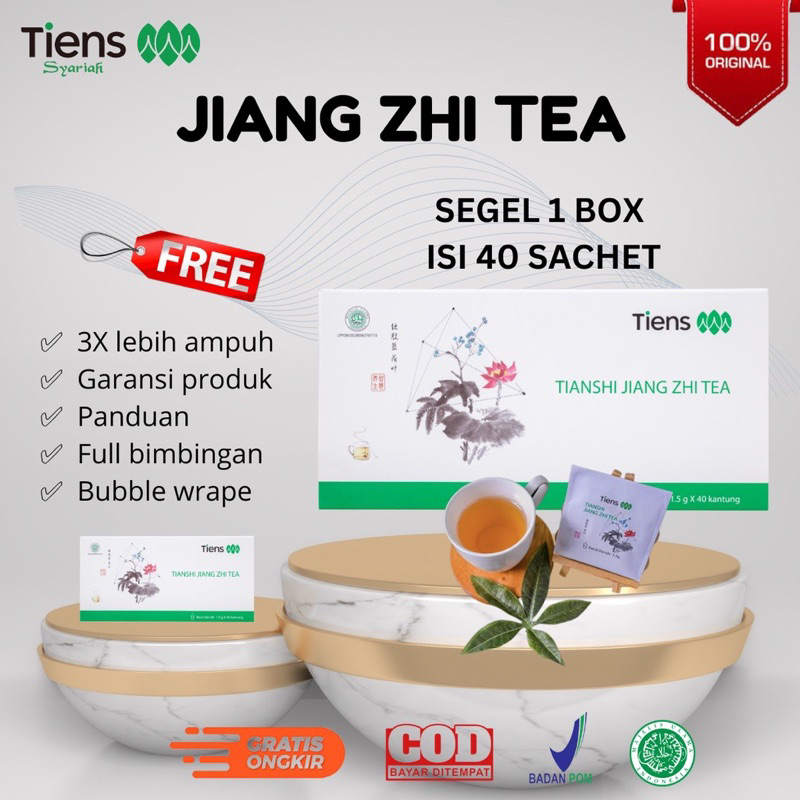 Jiang Zhi Tea Teh Tiens Tianshi Original Tiansi Thiansi Tienshi Tiensi Tianzhi Tien Thiens Ziang Zhi