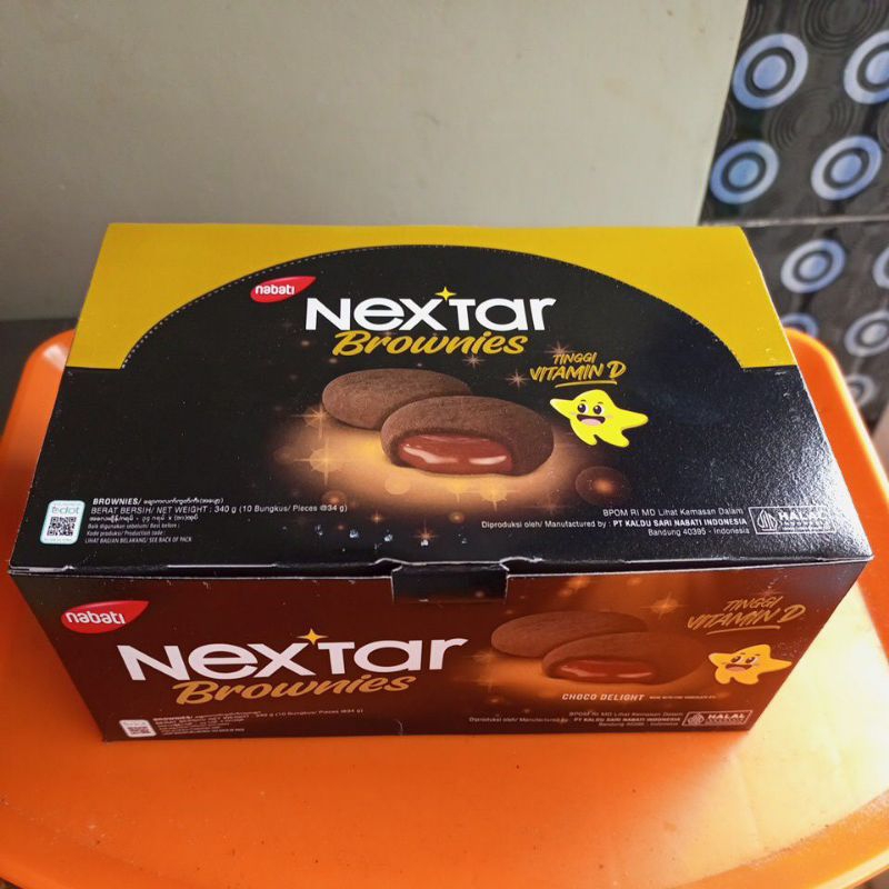 nextar Brownies Nabati  isi 10x34g