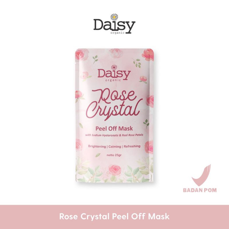 DAISY Organic Rose Crystal Peel Off Mask