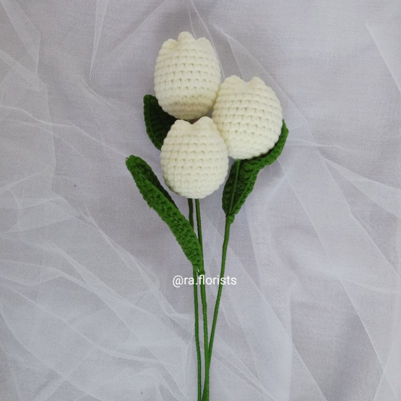 Buket bunga tulip / crochet tulip / Bunga rajut / Bunga matahari rajut / lavender