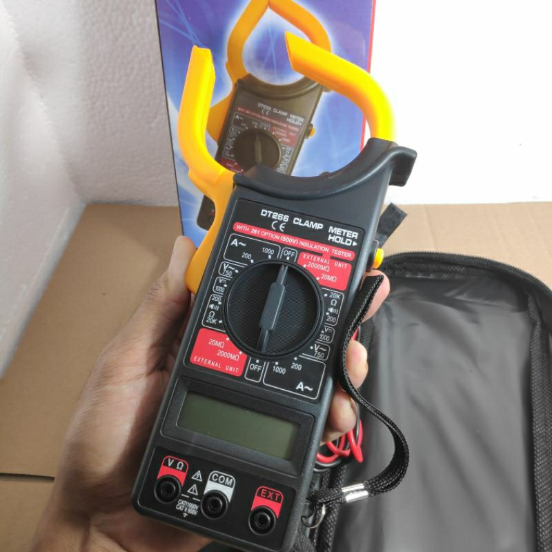 Multimeter Digital XL830L MAS830L Backlight termasuk baterai multitester DIgital AVOmeter DIGital DENGAN baterai include baterai