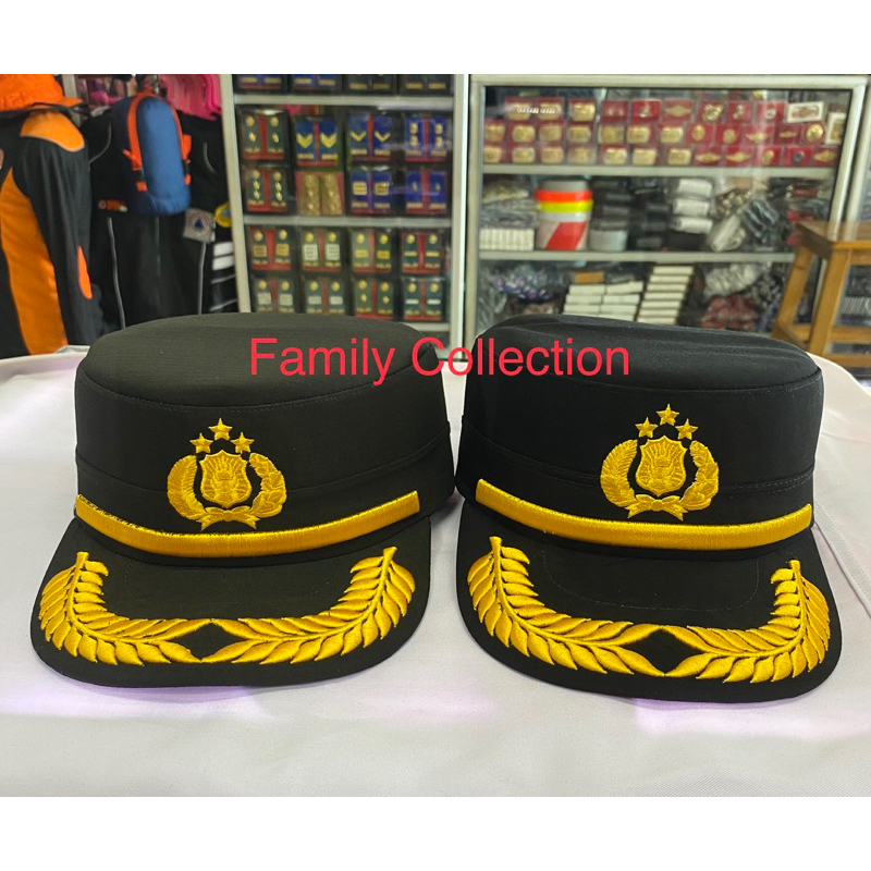 TOPI KOMANDO POLRI PAMEN