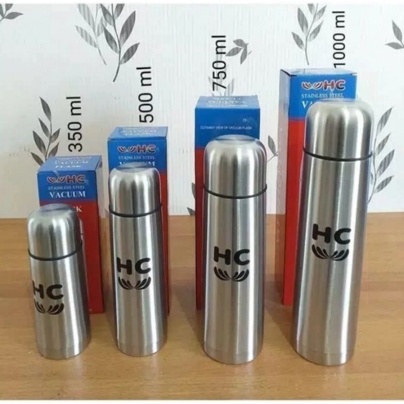 Termos HC Stainless Steel /Termos Vacum /350ml/500ml/750ml/1000ml