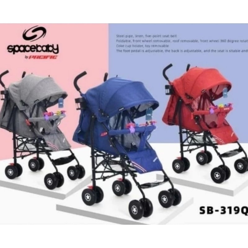 Baby Stroller Pasific Space Baby Sb 319 Q Sb319Q
