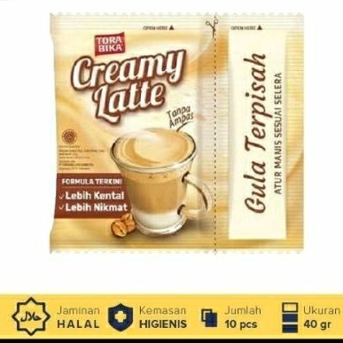 

Creamy Latte Torabika 10 sachet