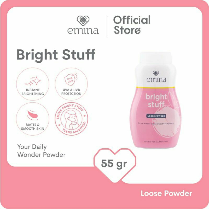 EMINA Bright Stuff Loose Powder 55gr