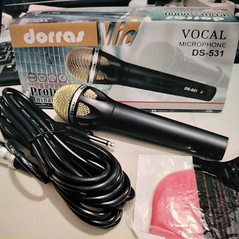 MIC MICROFON MIKROFON kabel dorras 531