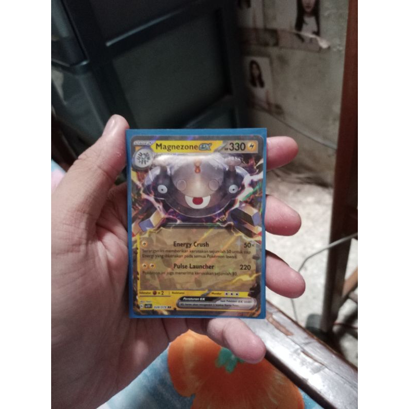 kartu pokemon bahasa Indonesia Scarlet Violet magnezone ex