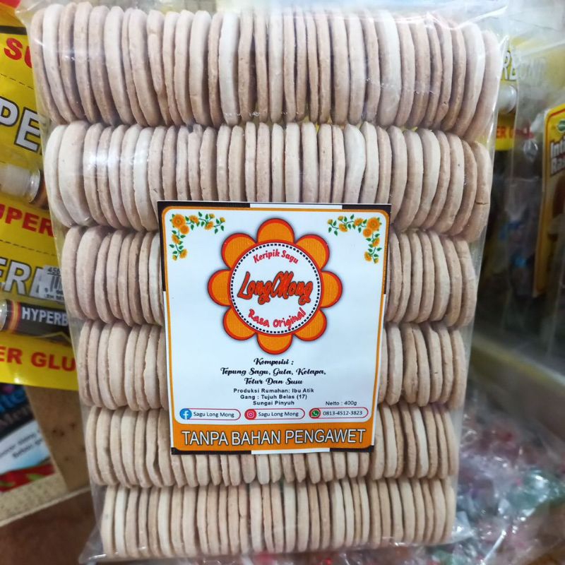 ROTI SAGU / KUE SAGU KHAS Kal-Bar / Kue Kelapa / Kelepek / Kue Kering / Roti Kering / Roti Kelapa