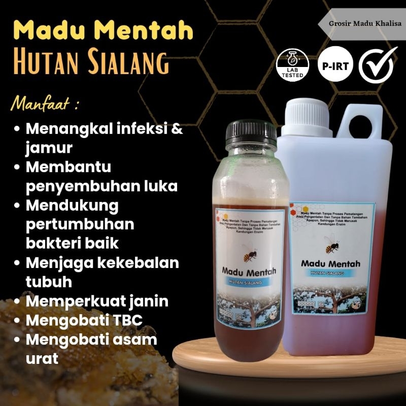 

Raw Honey - Madu Hutan Sialang - Madu Apis Dorsata