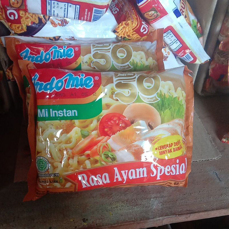 

Indomie rasa ayam spesial