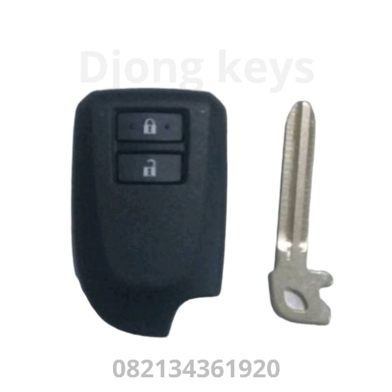 kunci remot alarm smart key all new yaris 2016-2020