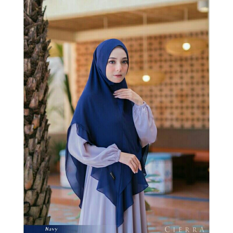 KHIMAR JASMINE NAVY BY CIERRA 'SALE'