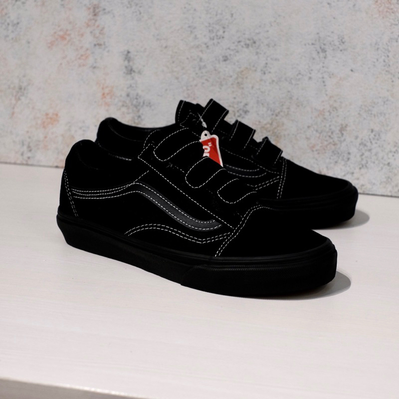 VANS OLDSKOOL VELCRO CLASSIC BLACK/BLACK ORIGINAL