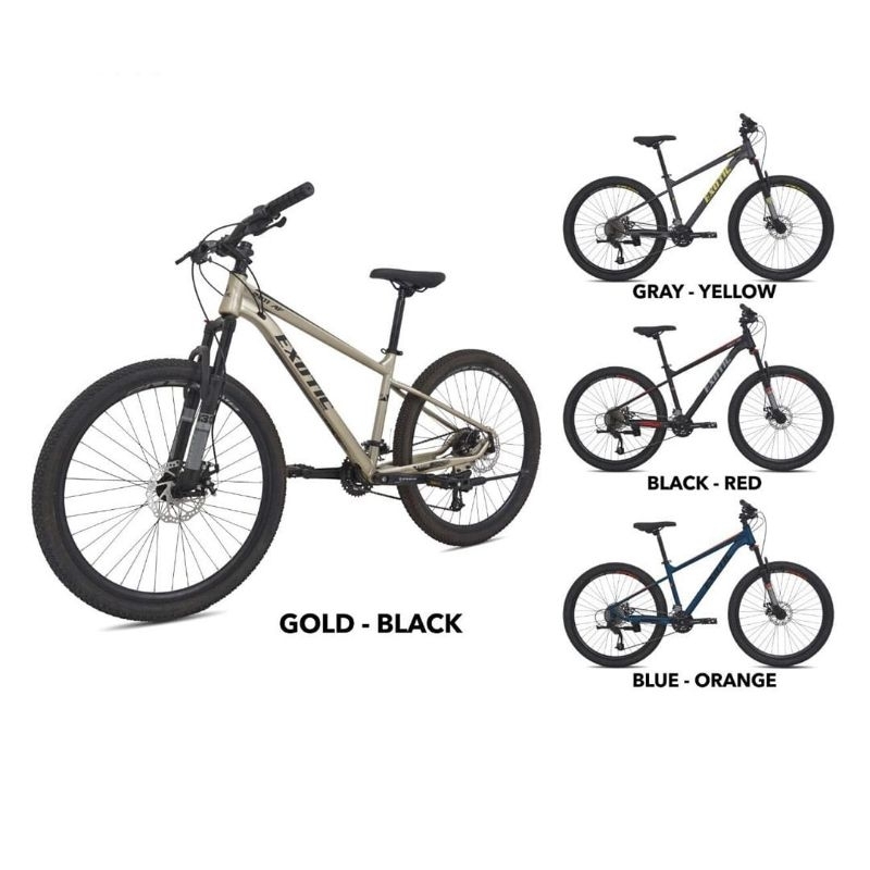 Sepeda Gunung MTB Exoti ET-2811 Ban 26 inch 2 x 8 Speed