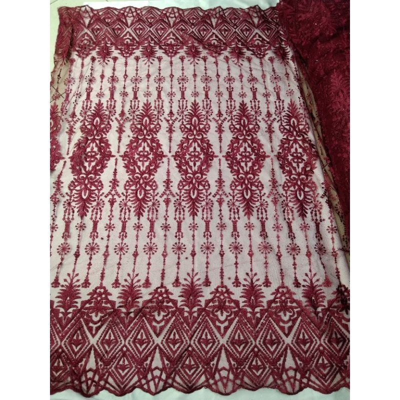 Kain Tile SAPTO ETNIK/Tile Elisab/Bahan Kebaya