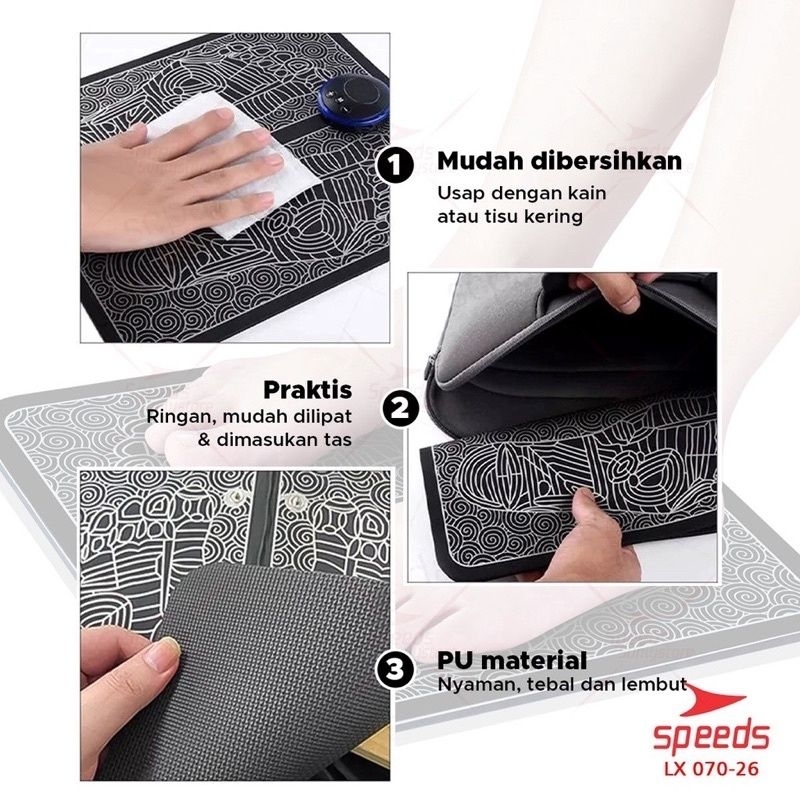 Pijat Kaki Pad Mat Original Foot Massager Mat Akupunktur