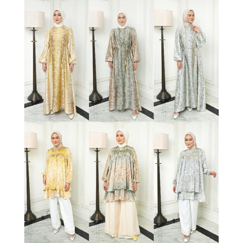 MEUTIA DRESS & DHIENA TUNIC by Geulis