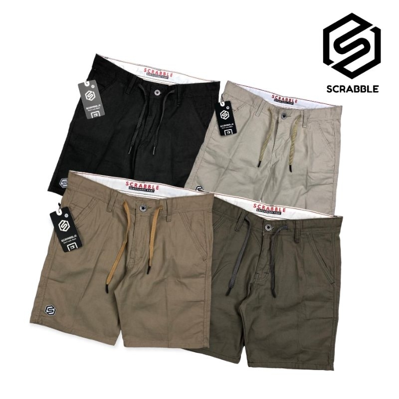 Celana Pendek Pria Distro Bahan Halus Tebal non stret Premium Chino Pants Pendek distro termurah original