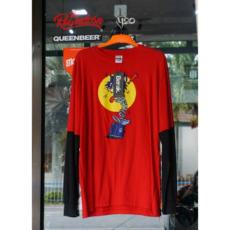 BERAK LONGSLEEVE T- SHIRT | KAOS PANJANG BERAK ORIGINAL