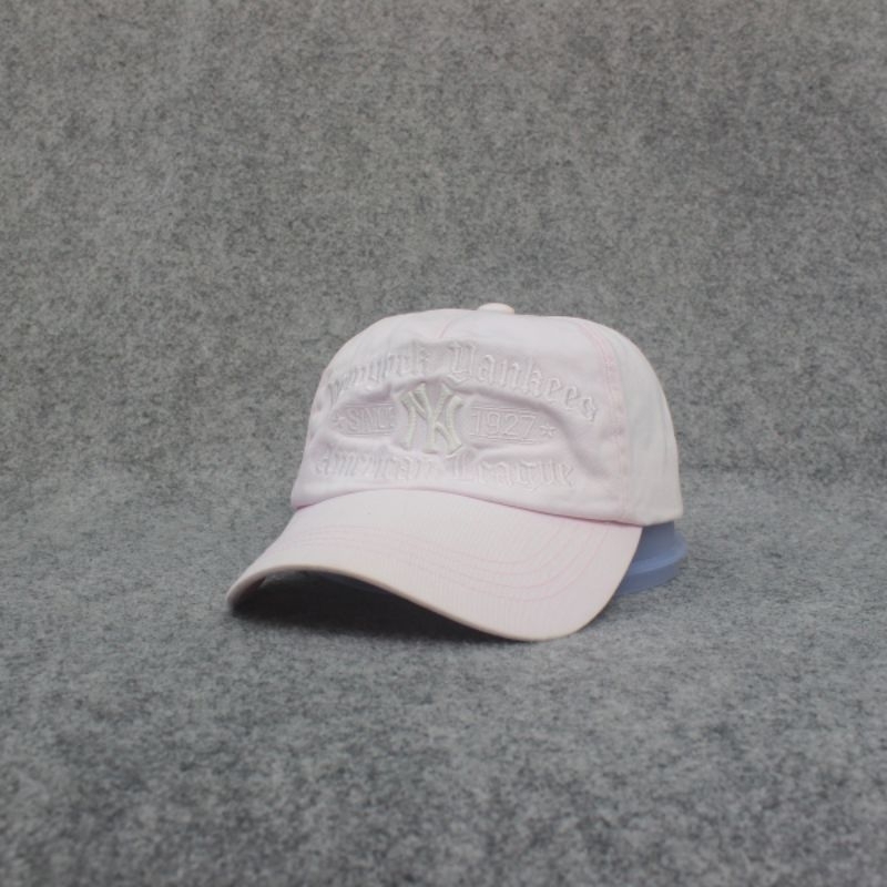 Topi Baseball MLB NY Yankees Pink Soft Second Original Murah