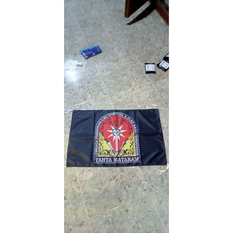 Bendera printing TAHTA MATARAM ready stok