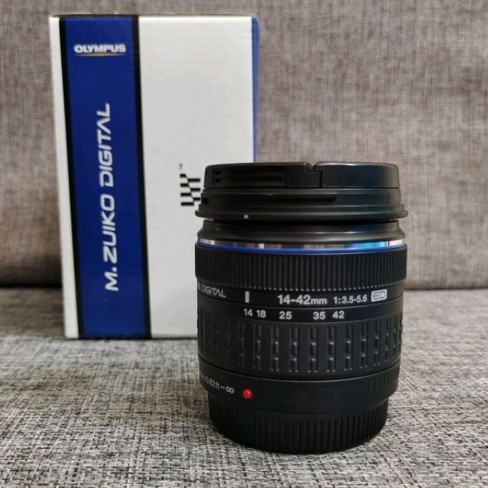 Olympus 14-42mm f3.5-5.6 ED New Lensa Kit Kamera Olympus 14-42