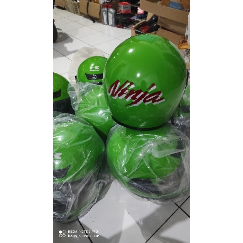 helm kawasaki ninja ss ninja r ninja rr original asli kawasaki baru