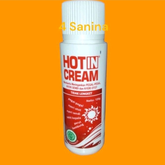 Hot in cream 60 gr &amp; 120 gr original