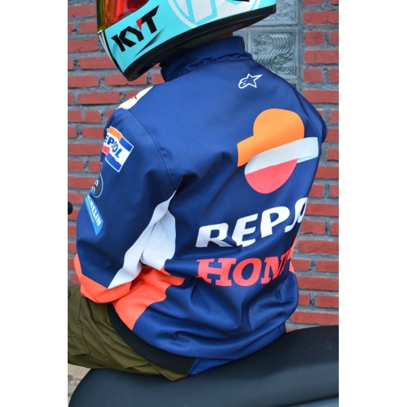 Jaket Bomber Honda Repsol Jaket Honda Repsol