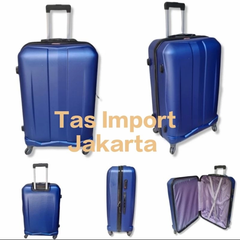 Koper Fiber Jumbo 28 inch polo happy Hardcase ORI - Bagasi size