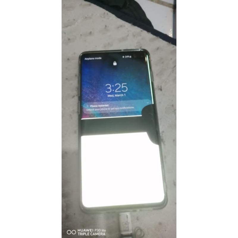 Samsung Galaxy S10 plus minus WiFi only (lcd error update)